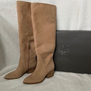 Vince Camuto High Suede Boots